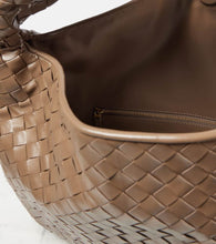 Bottega Veneta Hop Large Intrecciato leather shoulder bag