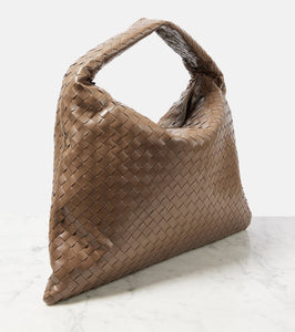 Bottega Veneta Hop Large Intrecciato leather shoulder bag