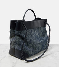 Bottega Veneta Andiamo Large denim tote bag