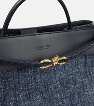Bottega Veneta Andiamo Large denim tote bag