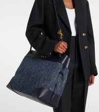 Bottega Veneta Andiamo Large denim tote bag