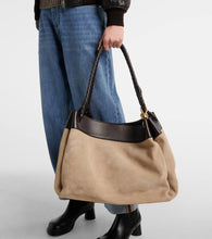 Bottega Veneta Parachute Knot Maxi suede tote bag