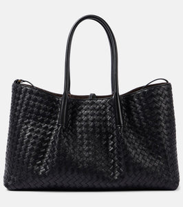Bottega Veneta New Tote Intrecciato Large leather tote bag. Shop Bottega Veneta Tote Bags for women now.