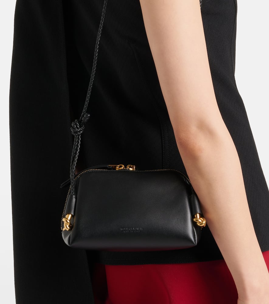 Bottega Veneta Concert Knot Mini leather pouch