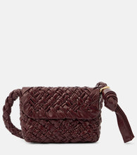 Bottega Veneta Kalimero Citt√É¬† Small leather shoulder bag. Shop Bottega Veneta Shoulder Bags for women now.