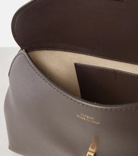 Toteme T-Lock Small leather clutch