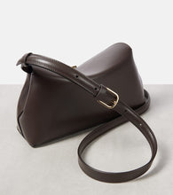 Toteme T-Lock Small leather clutch