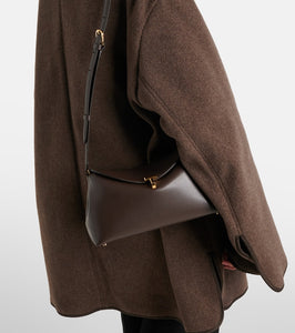Toteme T-Lock Small leather clutch