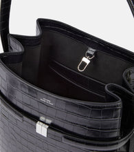 Toteme Belted Medium croc-effect leather tote bag