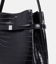 Toteme Belted Medium croc-effect leather tote bag