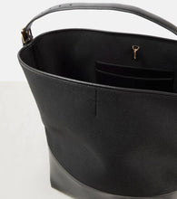 Toteme Leather-trimmed doubl√É¬© tote bag