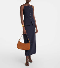 Staud Pine suede shoulder bag