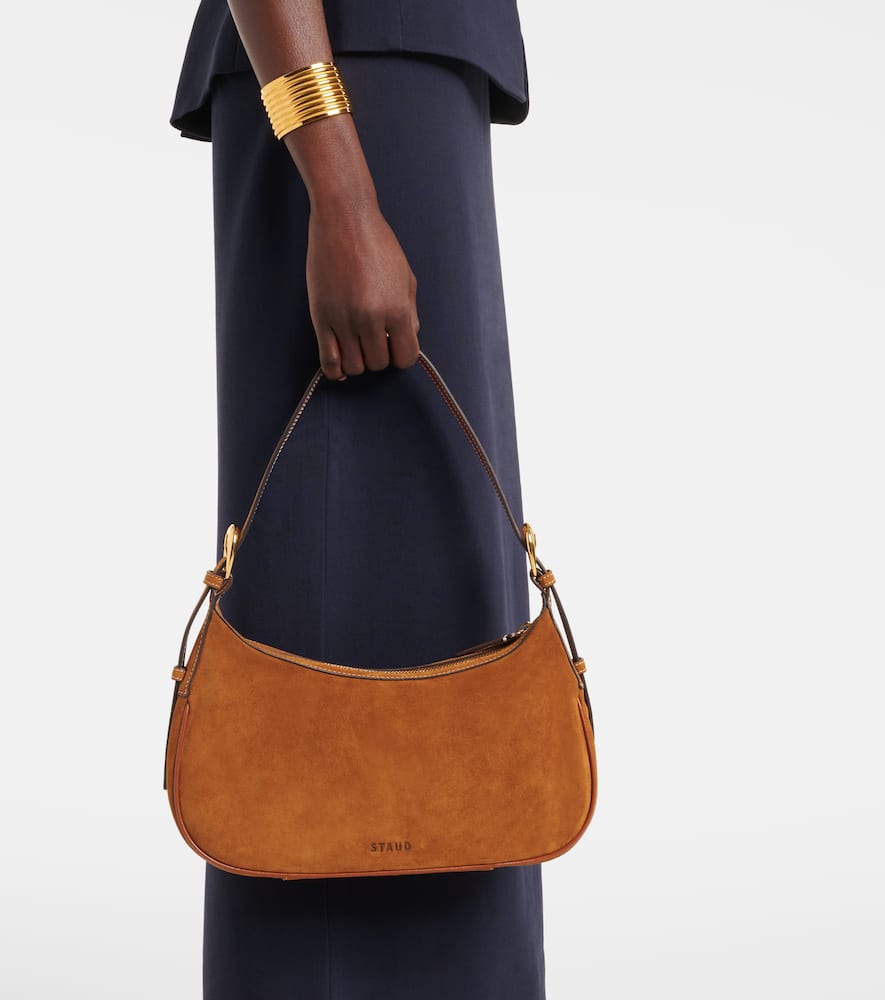 Staud Pine suede shoulder bag