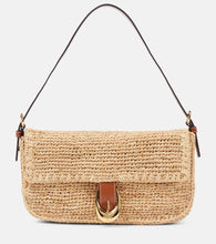 Staud Harlow raffia shoulder bag. Shop Staud Top-Handle Bags for women now.