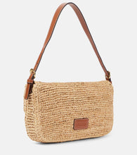 Staud Harlow raffia shoulder bag