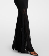 SIR Indigo Twist one-shoulder maxi dress