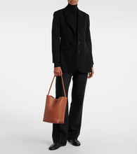 The Row Park N/S Medium leather tote bag