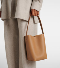The Row N/S Park Small leather tote bag