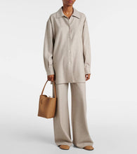 The Row N/S Park Small leather tote bag