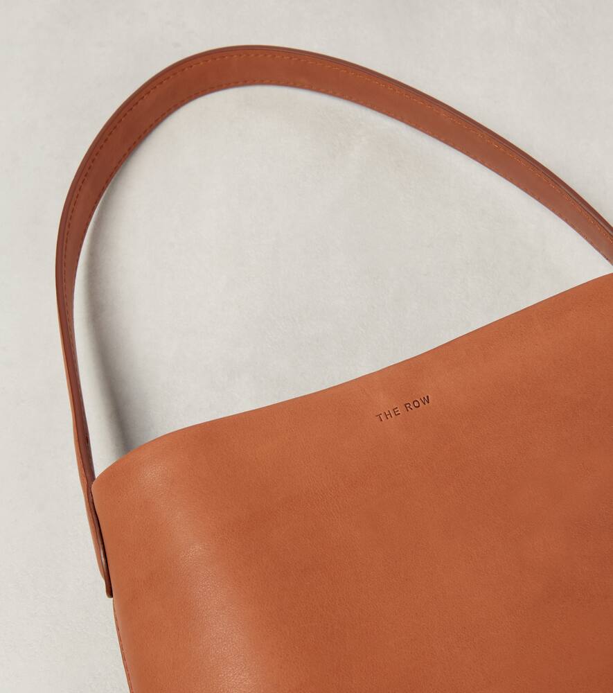 The Row Park N/S Small leather tote bag