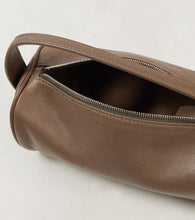 The Row Round '90s leather shoulder bag