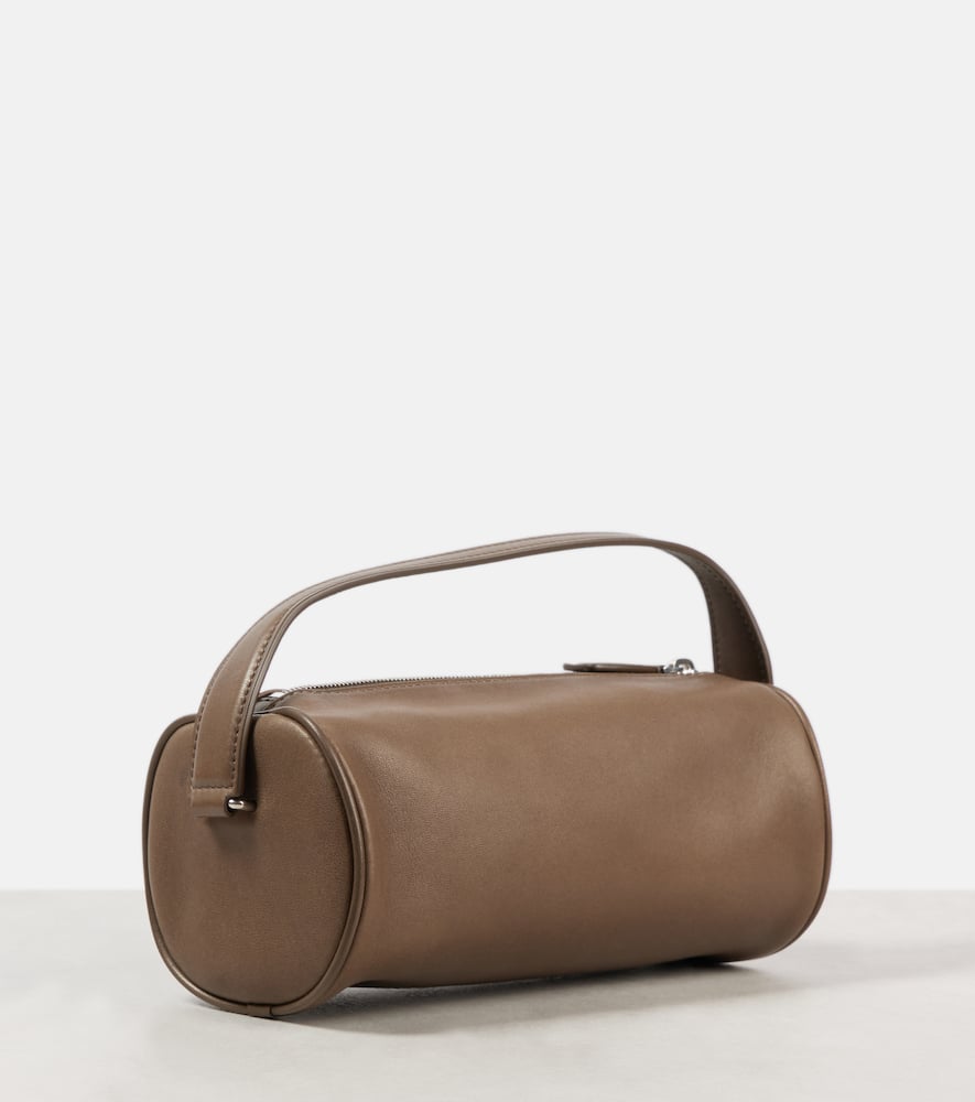 The Row Round '90s leather shoulder bag