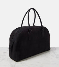 The Row India 15.75 suede tote bag