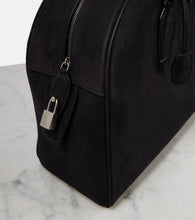 The Row India 15.75 suede tote bag