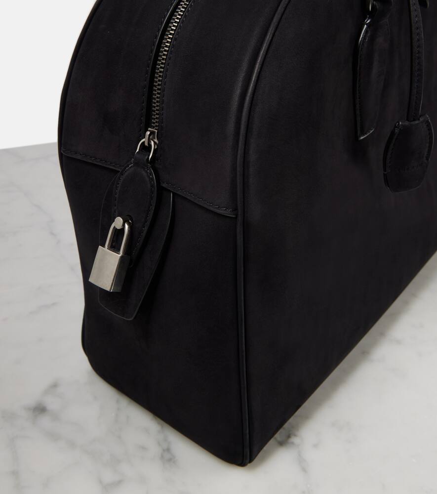 The Row India 15.75 suede tote bag