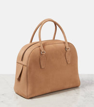 The Row India 12.00 suede tote bag