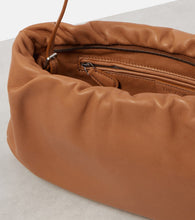 The Row Bourse XL leather shoulder bag