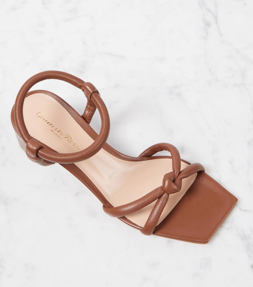 Gianvito Rossi Juno 55 leather sandals
