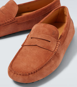 Tod's Gommino suede driving shoes
