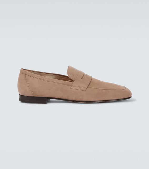 Tod's Suede penny loafers