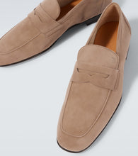 Tod's Suede penny loafers