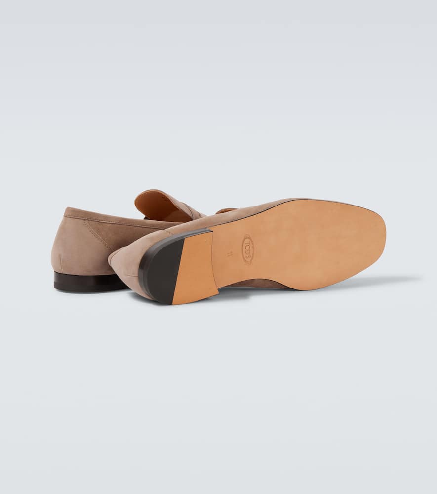 Tod's Suede penny loafers