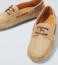 Tod's Gommino Bubble suede driving shoes