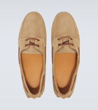Tod's Gommino Bubble suede driving shoes