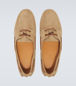 Tod's Gommino Bubble suede driving shoes