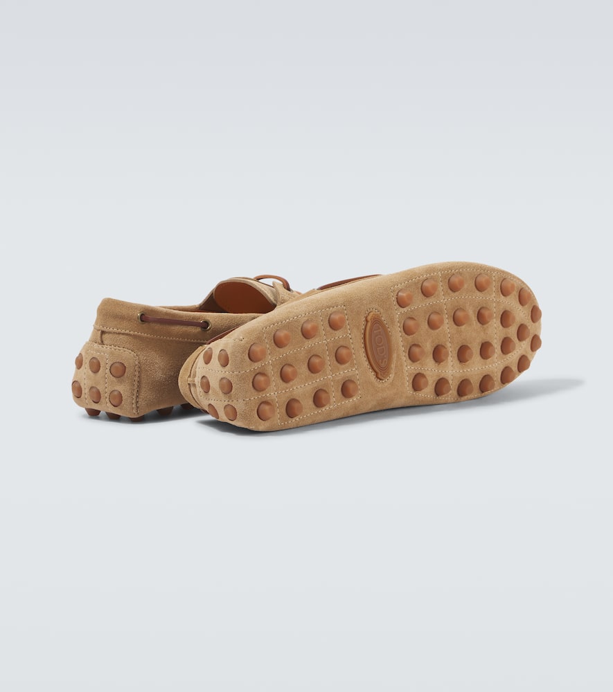 Tod's Gommino Bubble suede driving shoes