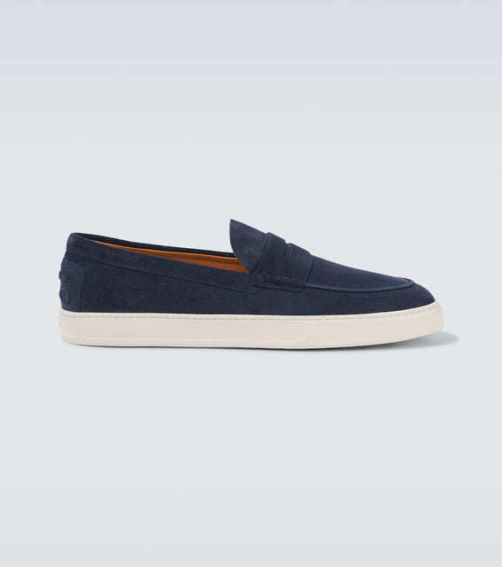 Tod's Suede penny loafers