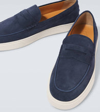 Tod's Suede penny loafers