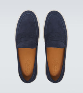 Tod's Suede penny loafers