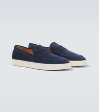 Tod's Suede penny loafers