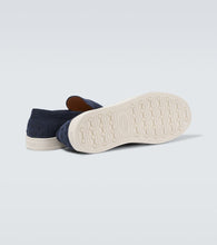 Tod's Suede penny loafers