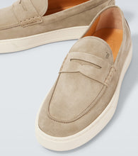 Tod's Suede penny loafers