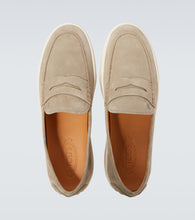 Tod's Suede penny loafers
