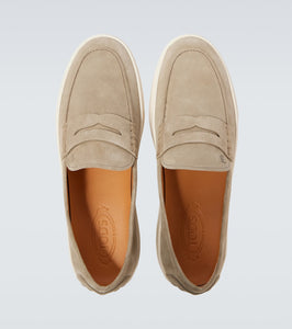 Tod's Suede penny loafers
