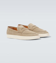 Tod's Suede penny loafers
