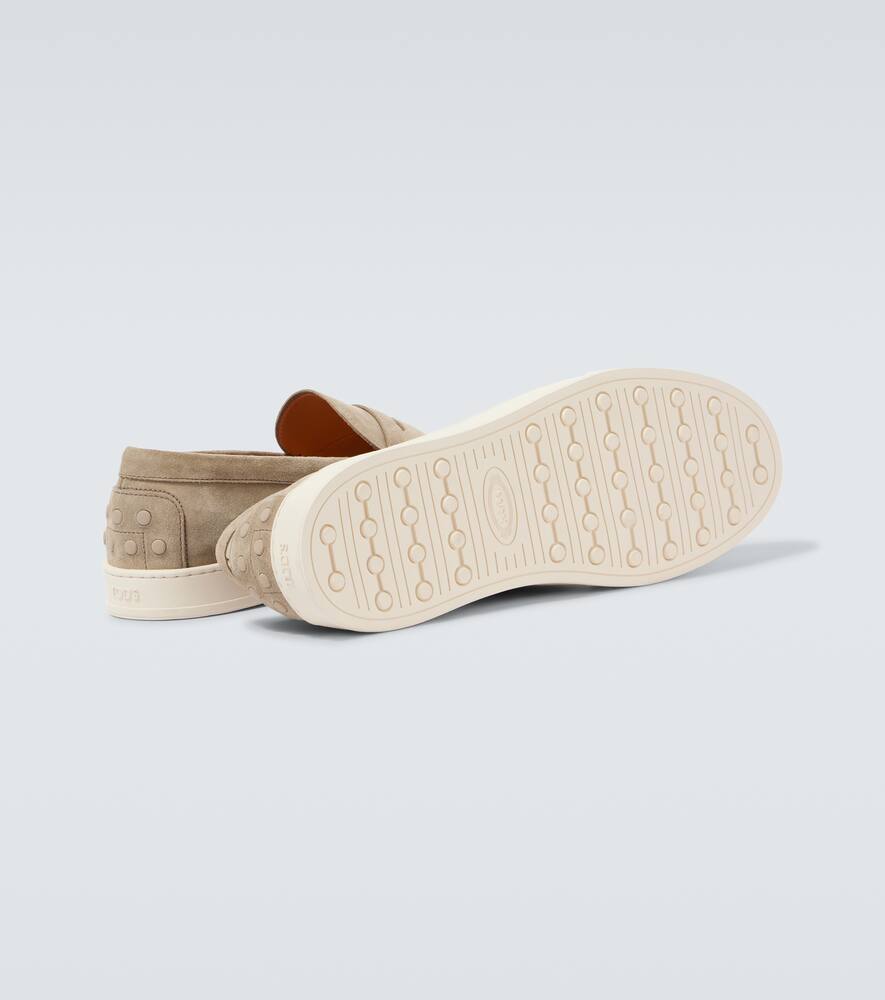 Tod's Suede penny loafers